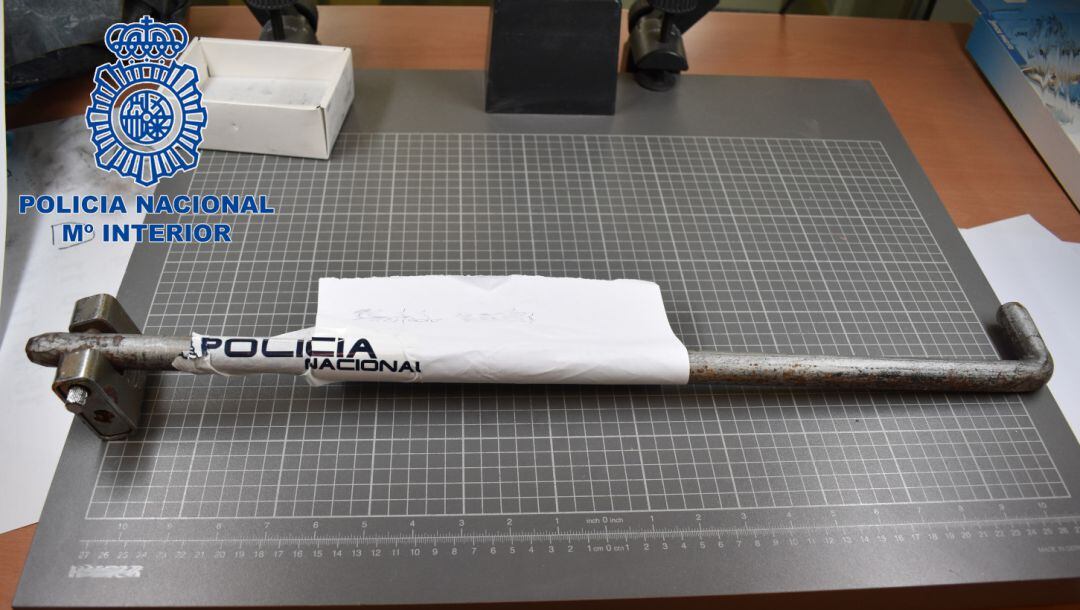 Instrumento utilizado para el robo