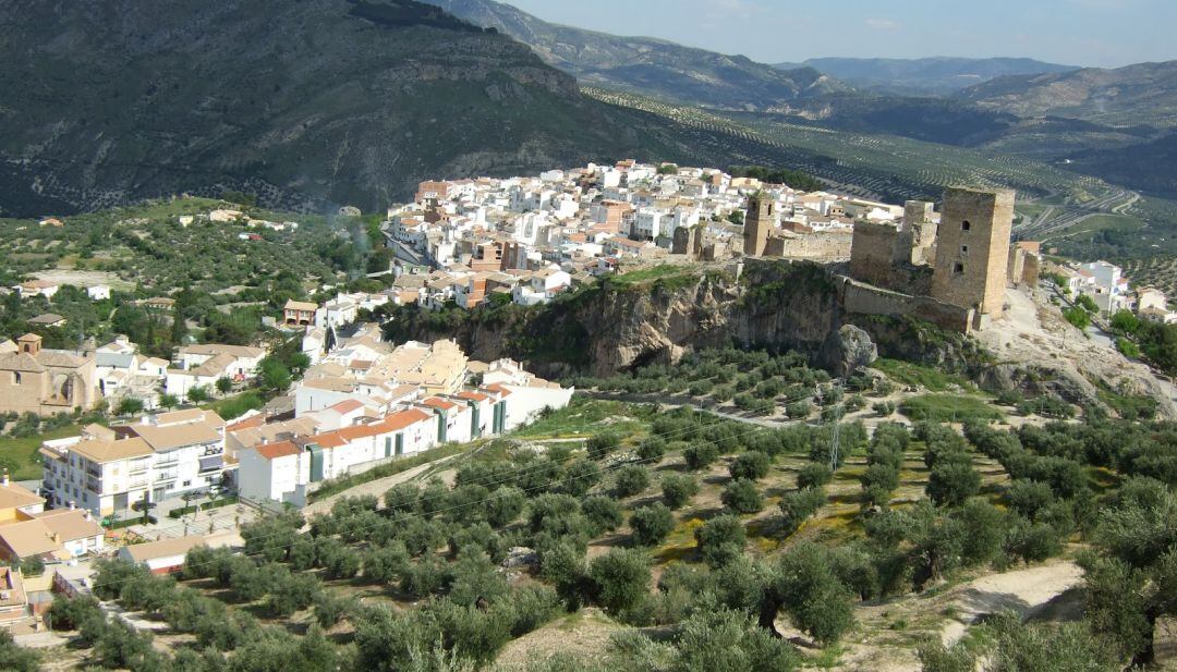 Panorámica de La Guardia de Jaén, el municipio con mayor renta disponible de la provincia.