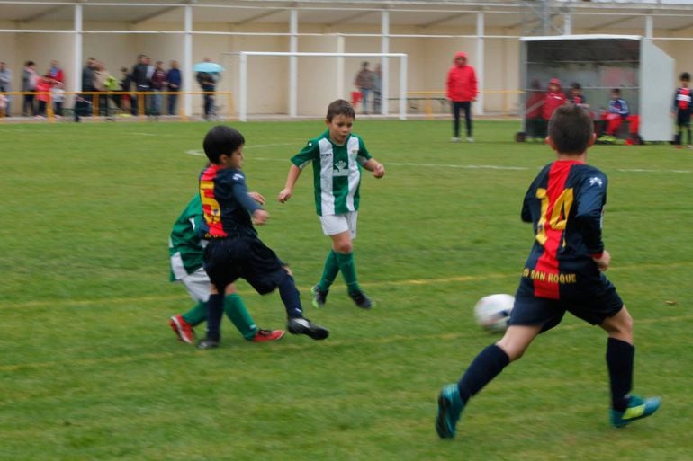 Plantilla del Prebenjamín del San Roque