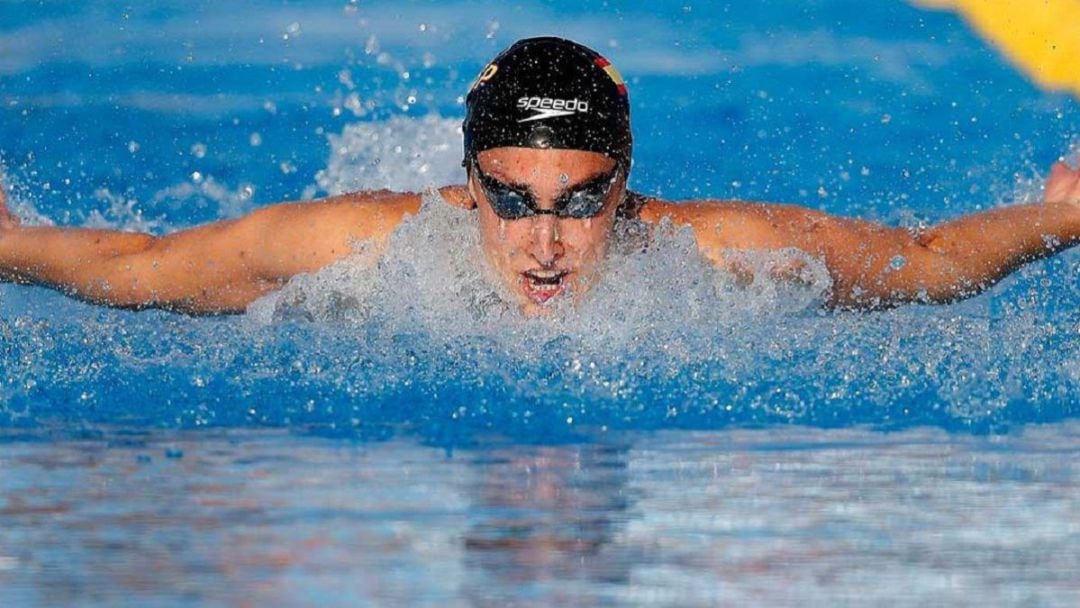 Lidón Muñoz bate el récord de España en 50 mariposa