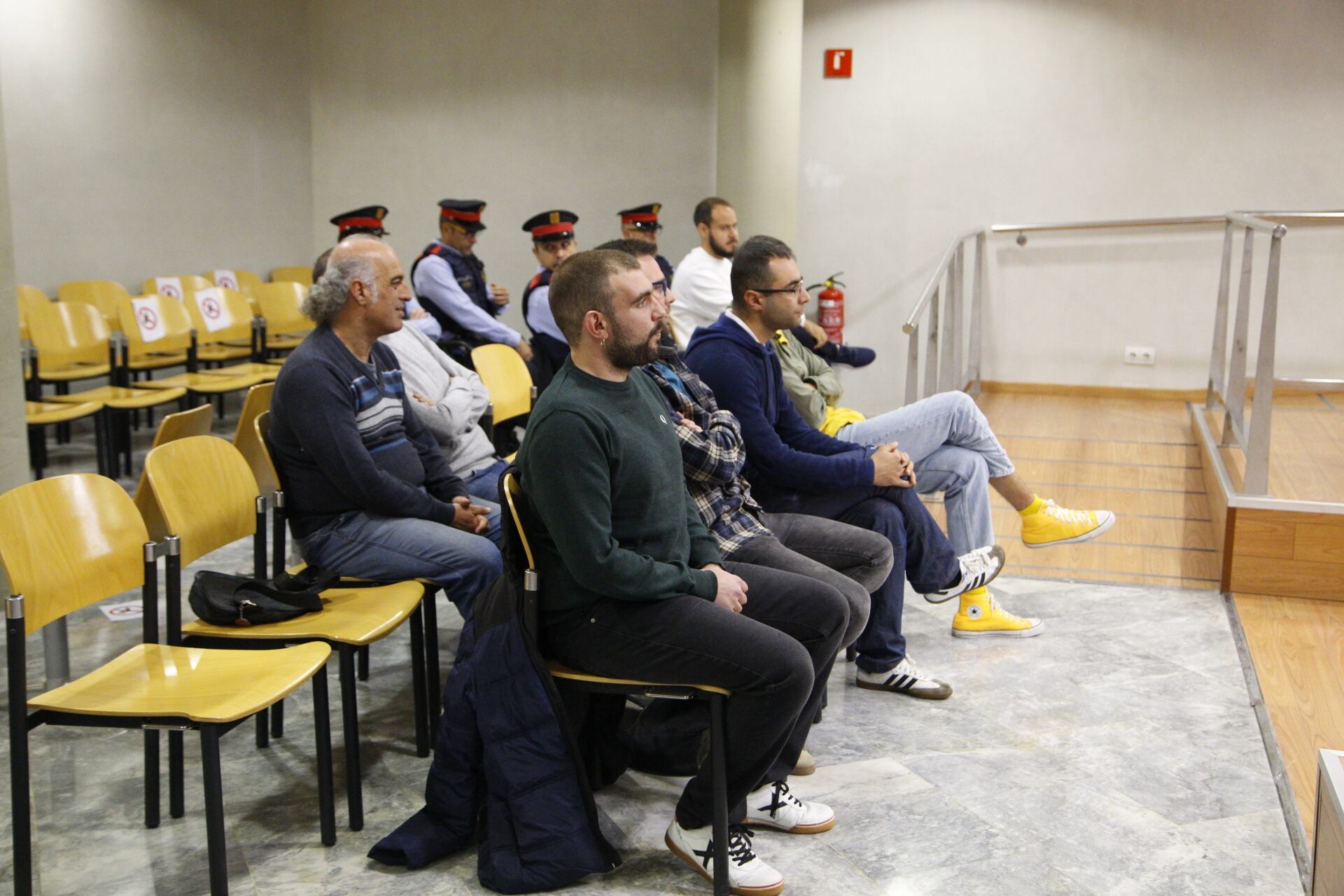 Imatge del segon i últim dia del judici als 11 de la subdelegació. Foto: Cedida a l&#039;ACN pel TSJC.