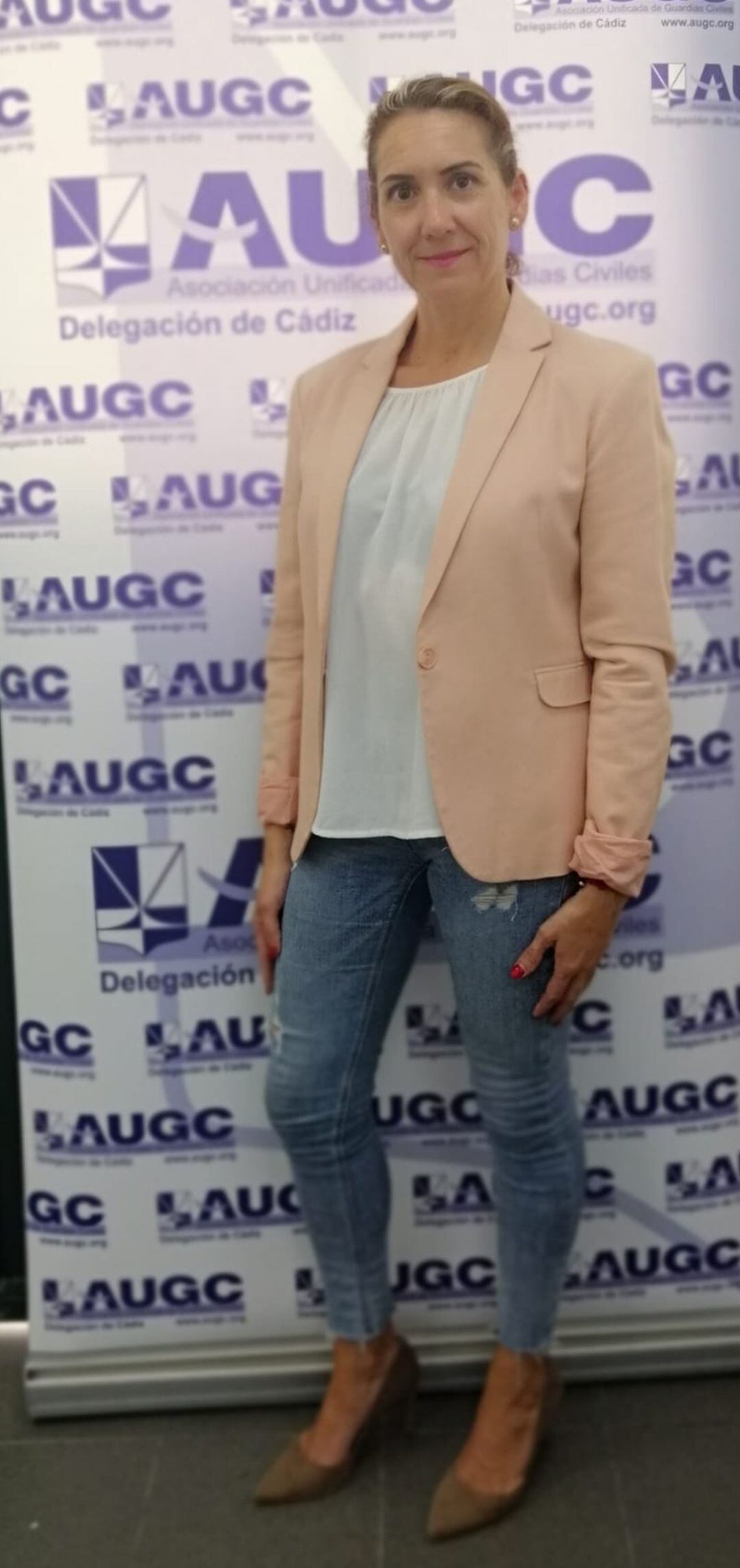 Mari Carmen Villanueva, secretaria provincial de AUGC en Cádiz