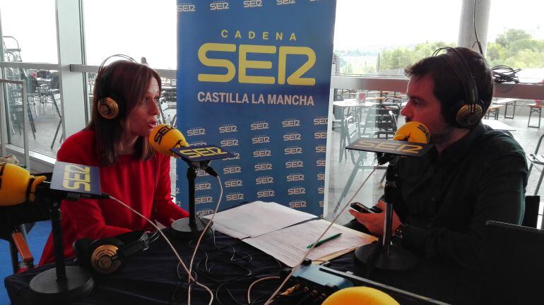 La directora general de Turismo, Artesanía y Comercio, Ana Isabel Fernández, en un momento del especial Hoy por Hoy Castilla-La Manch