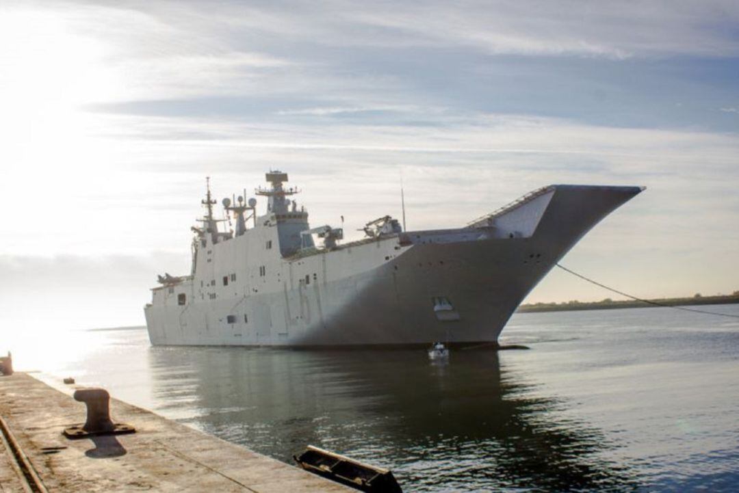 El buque portaaviones de la Armada Española, Juan Carlos I