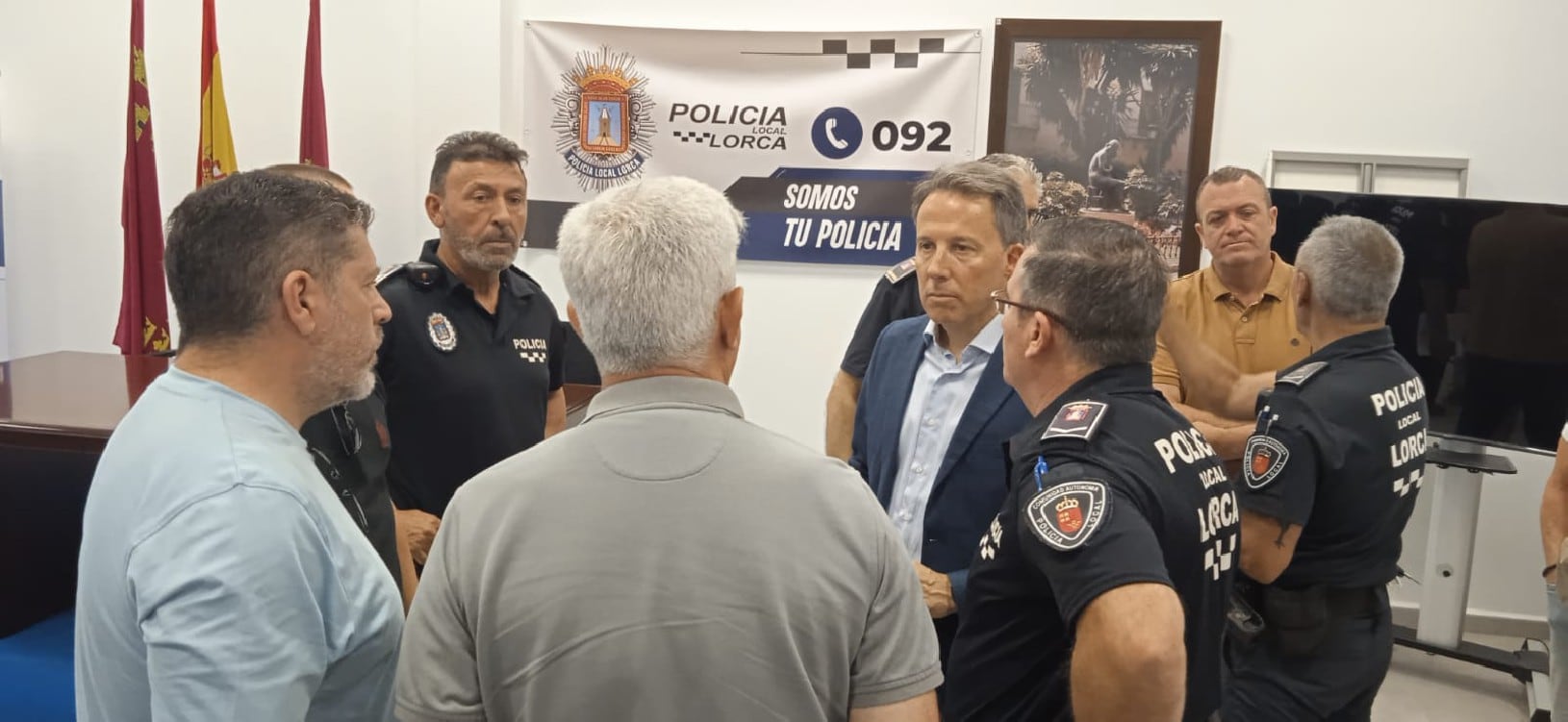 El Grupo de Respuesta en Pedanías de la Policía Local operará en septiembre.