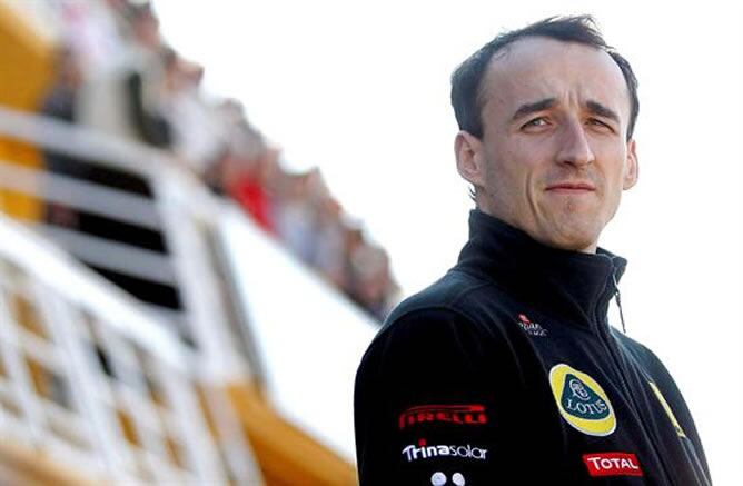 El piloto polaco de Fórmula 1 Robert Kubica