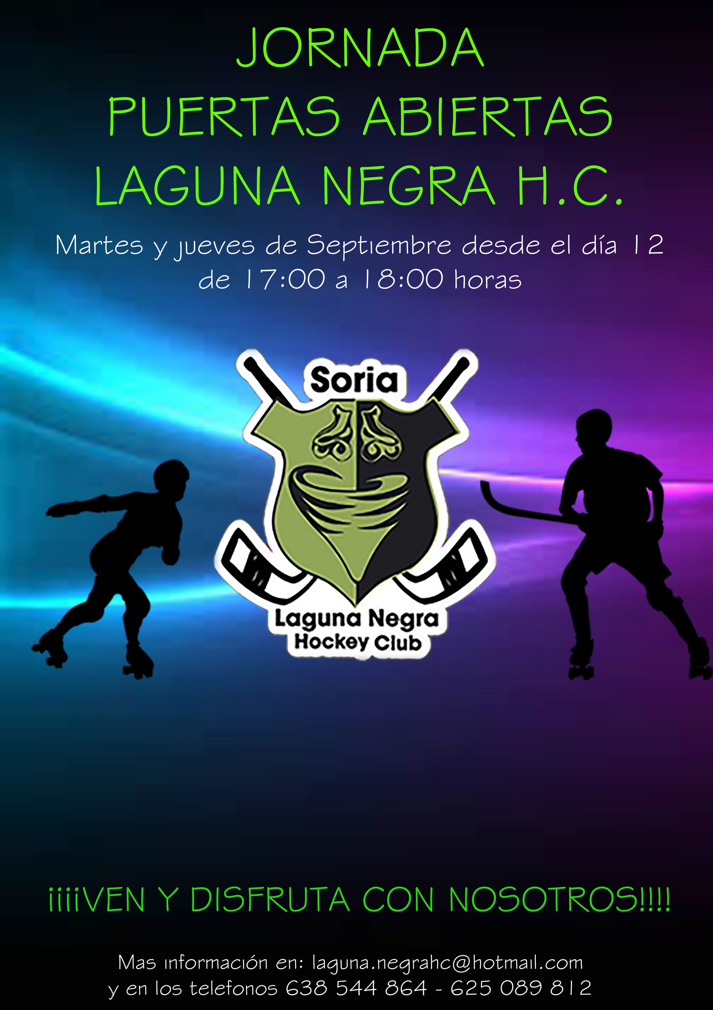 Jornada de Puertas Abiertas del Laguna Negra HC.