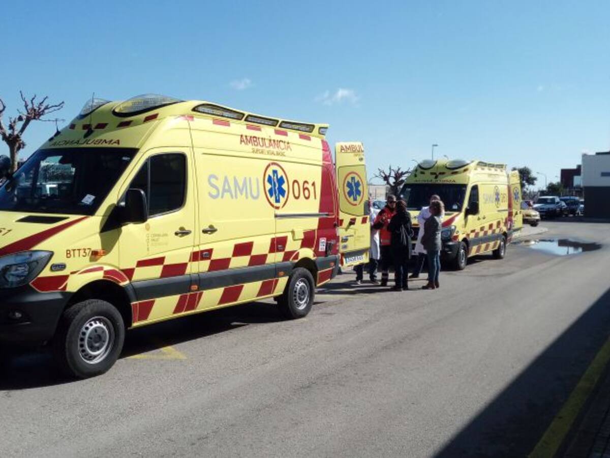 El 061 incorpora 9 nuevas ambulancias en Menorca