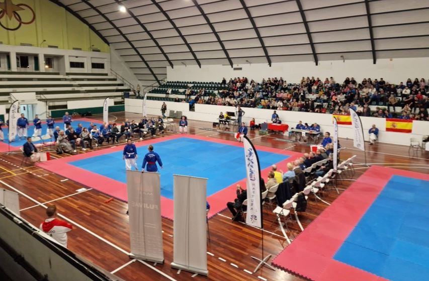 El Pabellón del Parque acogió el Curso Internacional de Nanbudo en Huesca