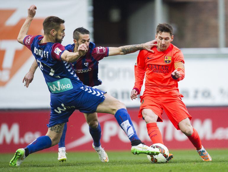 Messi, goleador ante el Eibar