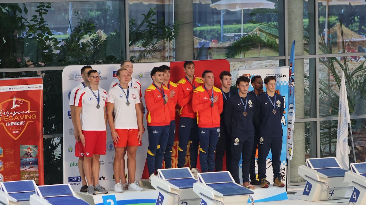 Iván Romero, Campeón de Europa en la prueba de 4×50 metros relevo combinado