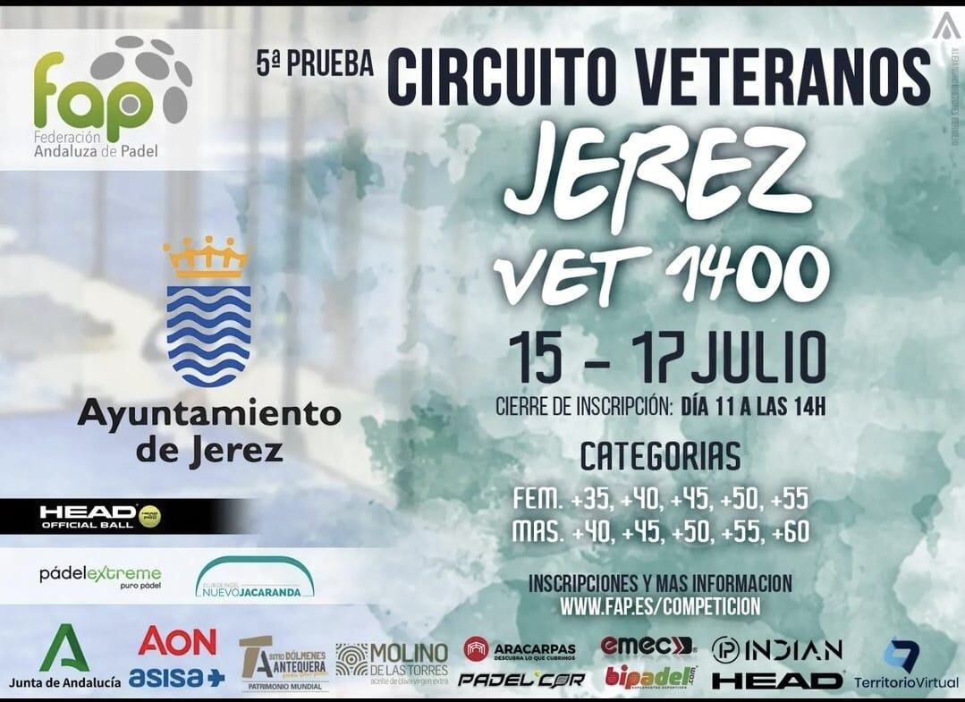 Cartel Torneo de Pádel