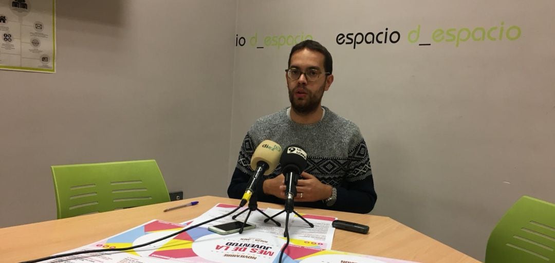 Jorge López, concejal de Juventud y Participación Ciudadana del Ayuntamiento de Baeza