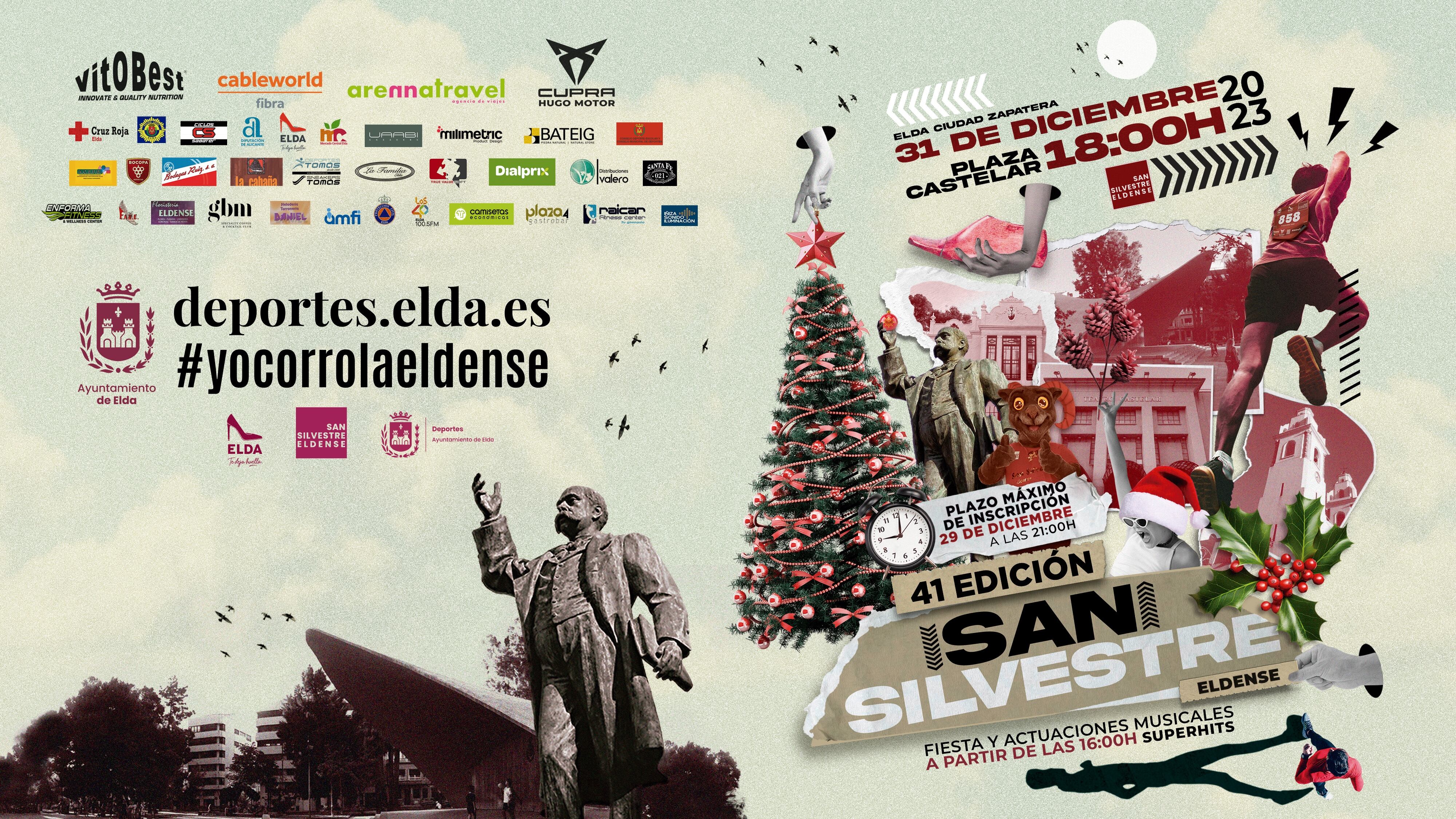 La San Silvestre Eldense espera batir un nuevo récord de inscritos