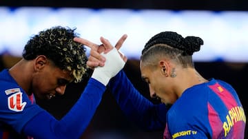 "Quan Lamine baixa el seu nivell, augmenta el seu esforç"