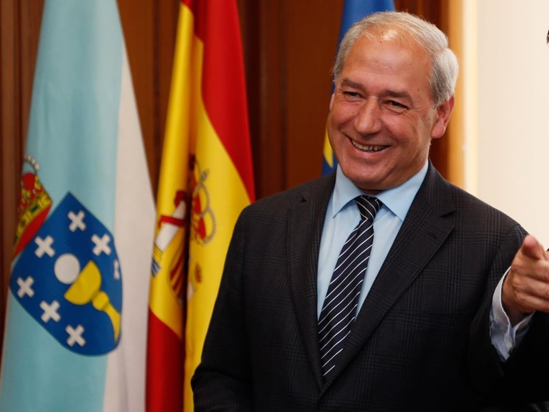 El alcalde de Monforte de Lemos y presidente de la Diputación de Lugo, José Tomé Roca.