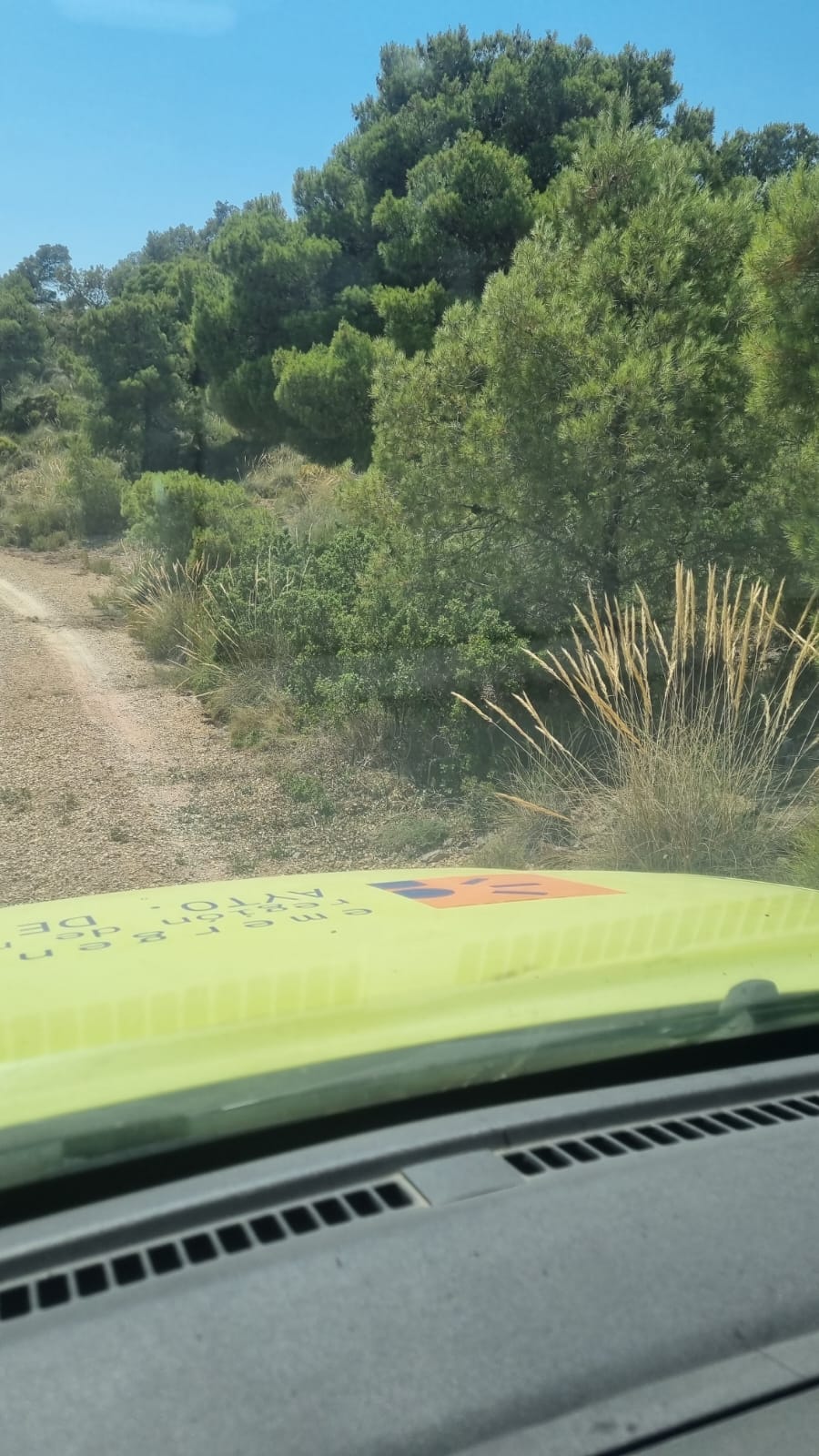 Protección Civil de Totana en Sierra Espuña(Murcia)