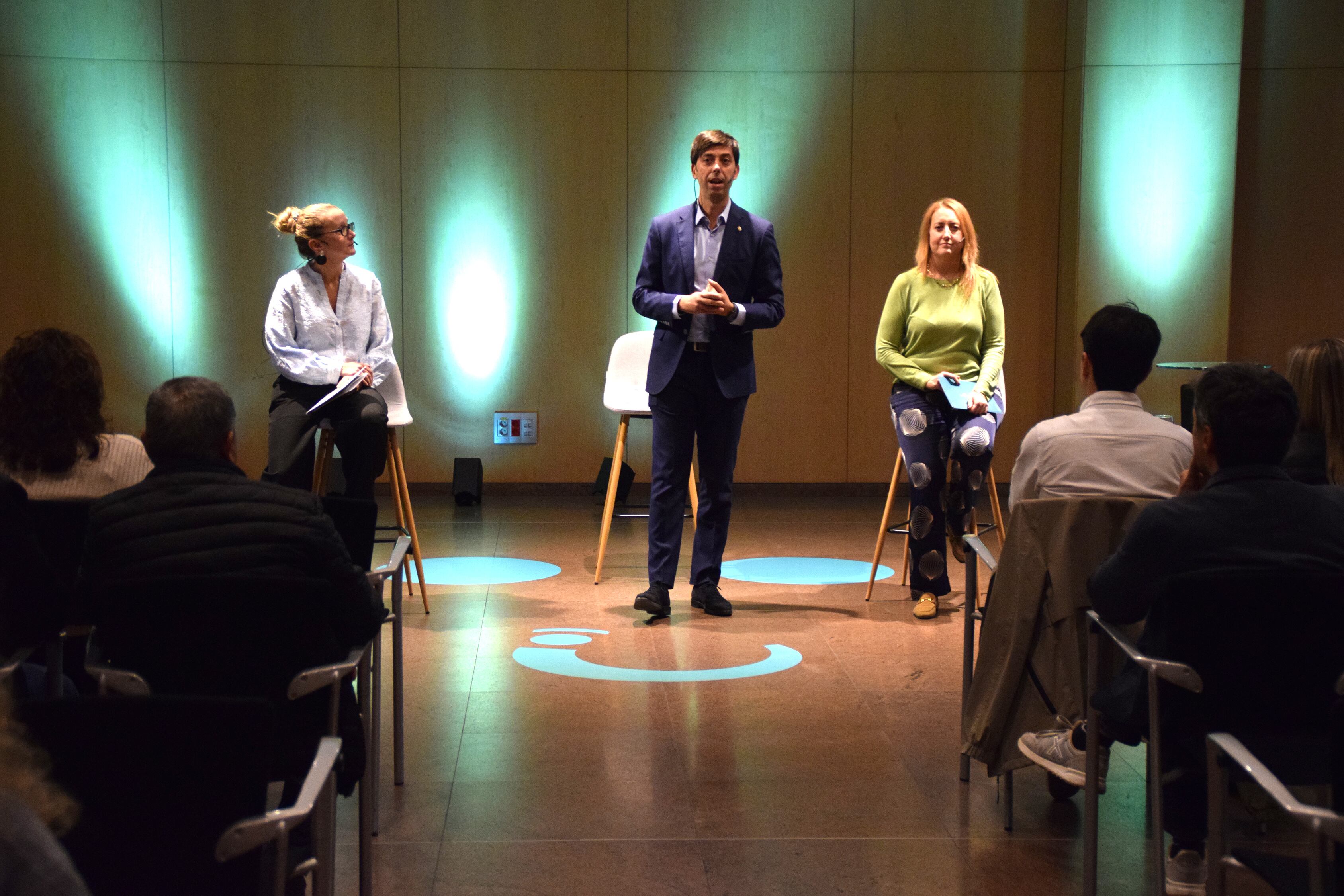 Presentació del pla comercial per a Andorra la Vella "El comerç és capital" amb el cònsol major, Sergi González, al capdavant.