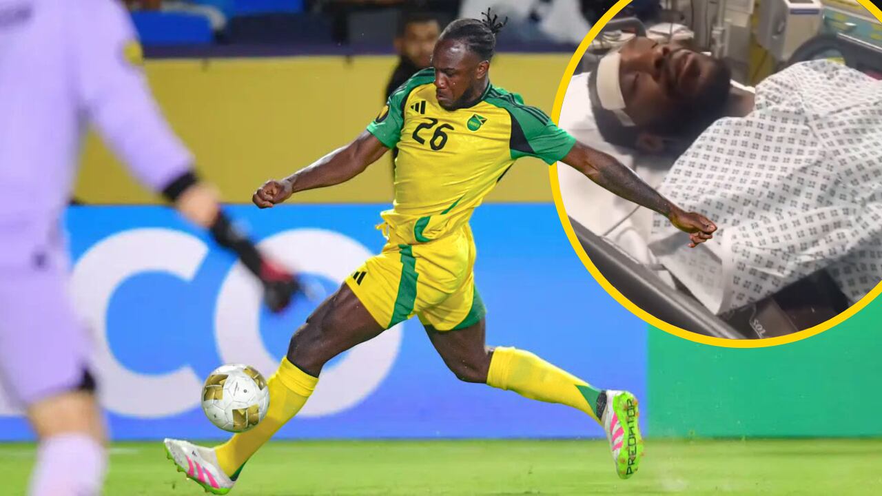 Michail Antonio, el día de su regreso a la competición tras su grave accidente