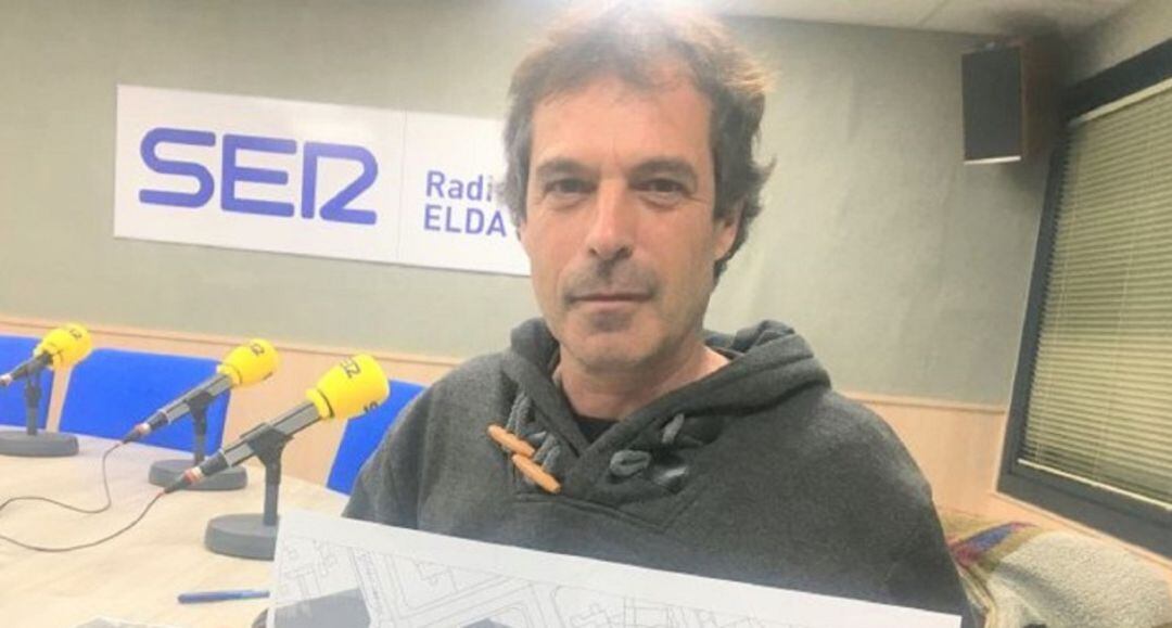 Imagen de archivo de Javier Martinez en Radio Elda Cadena SER