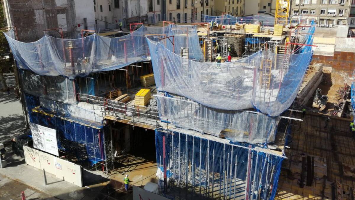 Es triplica la petició de permisos per construir habitatge a Barcelona