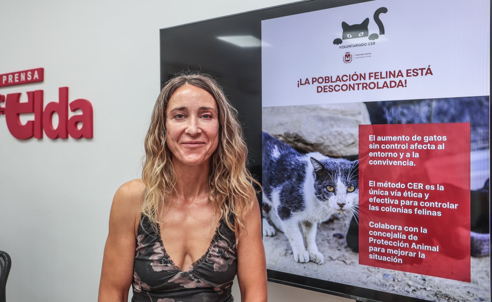 Cristina Rodríguez, concejala de Protección Animal de Elda, ha presentado la campaña