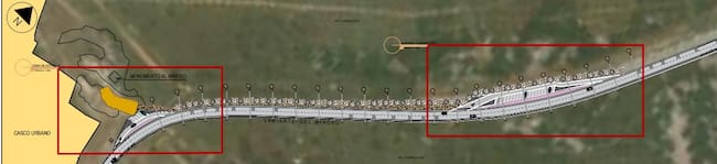 Obras previstas en zona El Minero