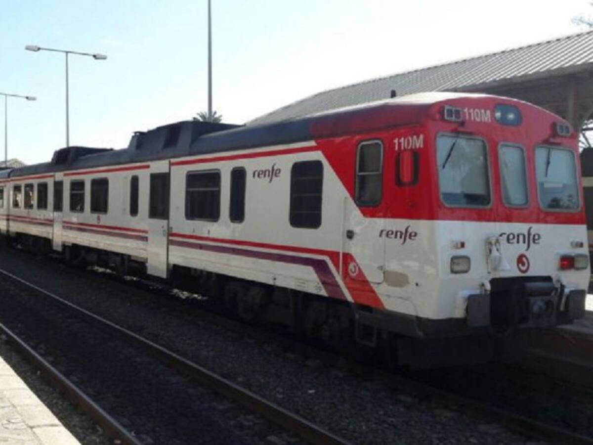 Este jueves se reabre el tramo ferroviario cortado entre Beniel y Orihuela