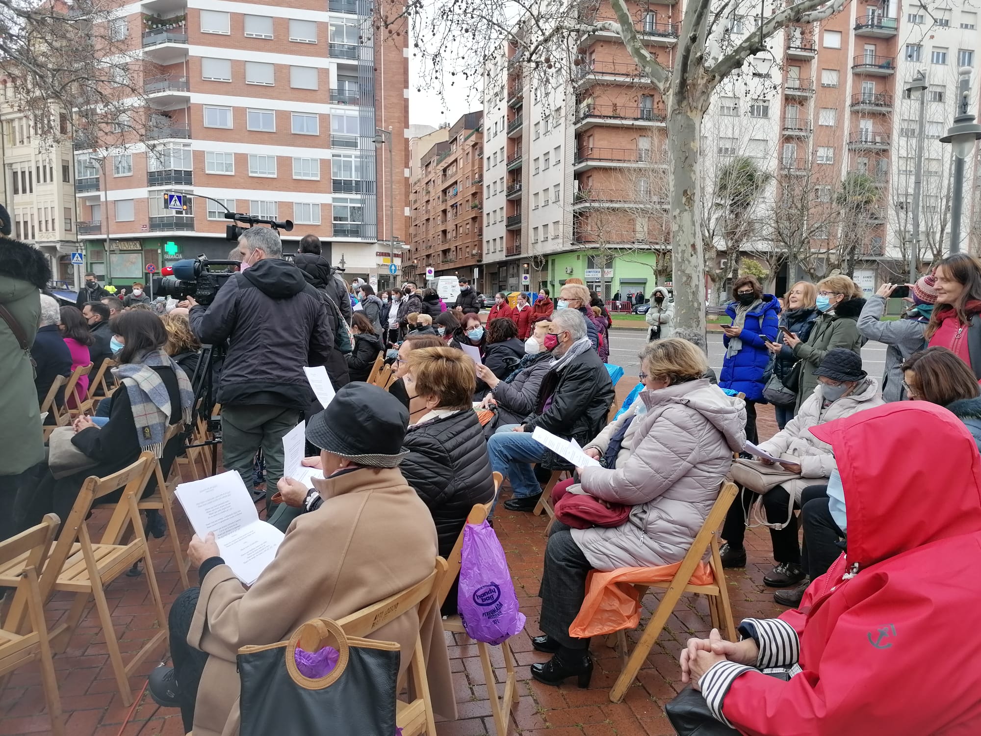 Acto conmemorativo del Día Internacional de las Mujer organizado por el Ayuntamiento de Logroño