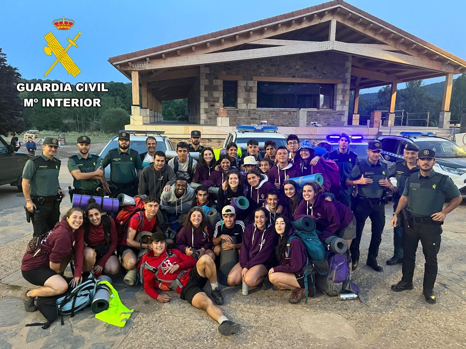 Operación rescate de la Guardia Civil en la Sierra de la Demanda