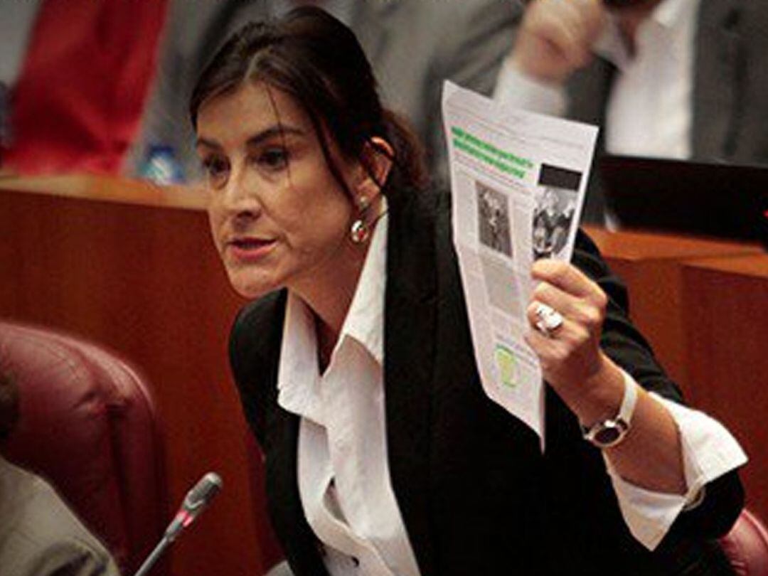 La procuradora del PSOE, Ana Sánchez