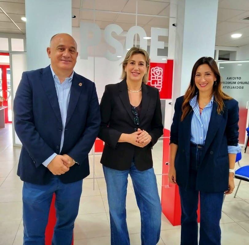 Paco Cañestro, Isabel Aguilera y Mari Nieves Ramírez