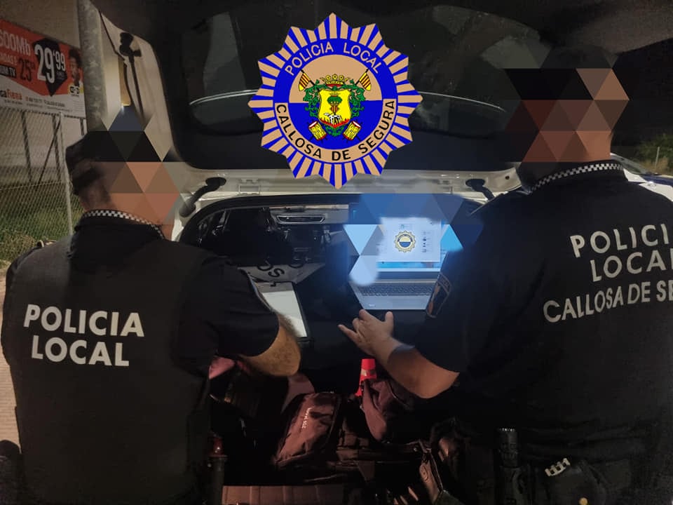 Imagen de archivo de agentes de la Policía Local de Callosa de Segura