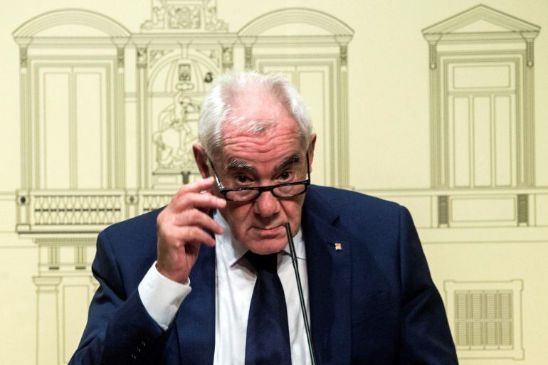 El conseller d'Acció Exterior, Relacions Institucionals i Transparència, Ernest Maragal