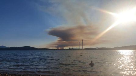 Desde el pantano de Bárcena