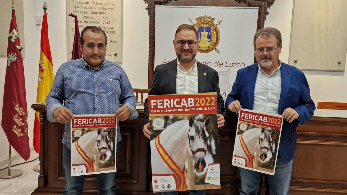 La Feria Internacional del Caballo se celebrará del 10 al 16 de octubre en el Recinto Ferial de Lorca