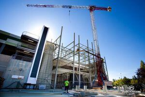 Las obras van a buen ritmo y las instalaciones se inaugurarán en marzo