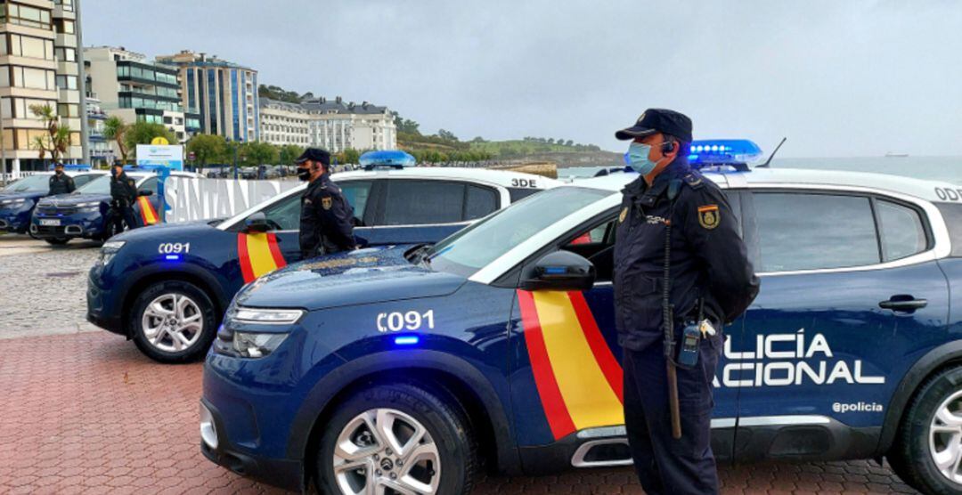 Efectivos de la Policía Nacional.