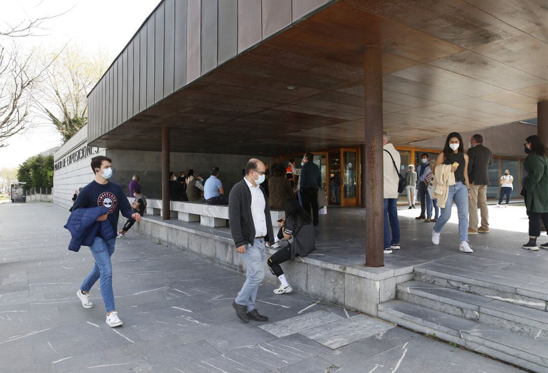 Palacio de Exposiciones y Congresos de Santander, donde se ha habilitado un 'vacunódromo'.