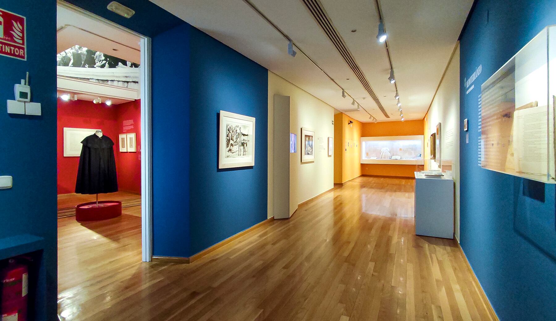 Imagen de la nueva zona expositiva del Museo Casa Natal de Picasso