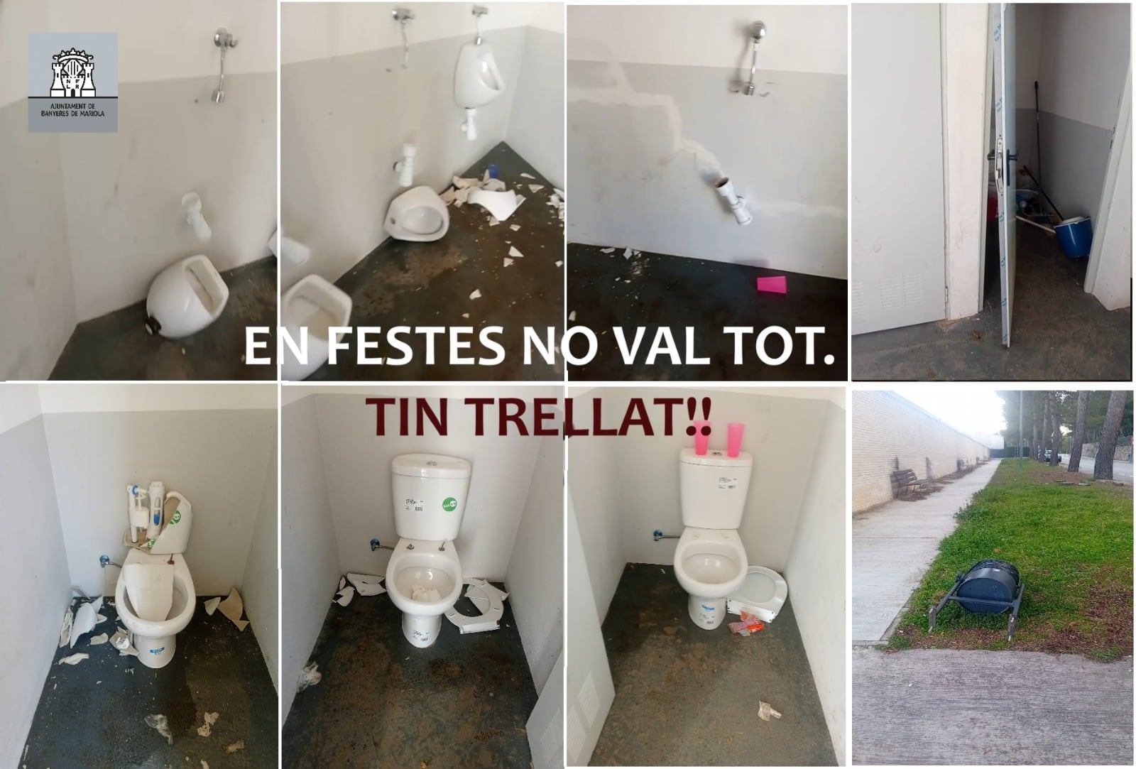 Imagen de los daños producidos