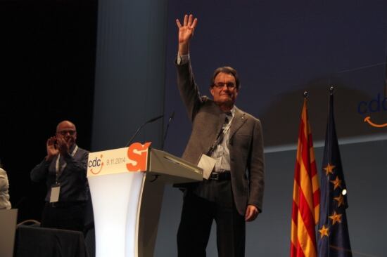 Artur Mas al Consell Nacional de CDC