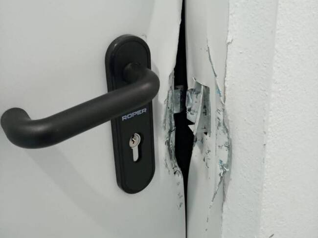 Cerradura de trastero forzada/Foto archivo SER GU