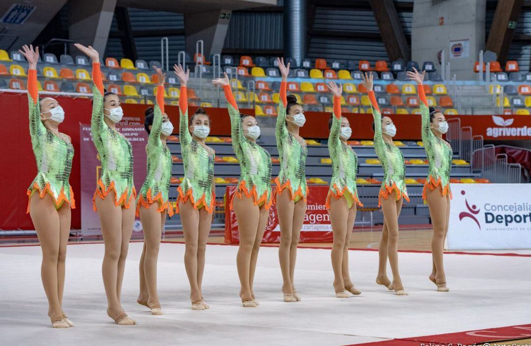 Uno de los equipos cartageneros participantes en el Campeonato de España