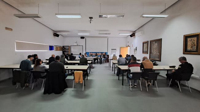 Un momento de la reunión