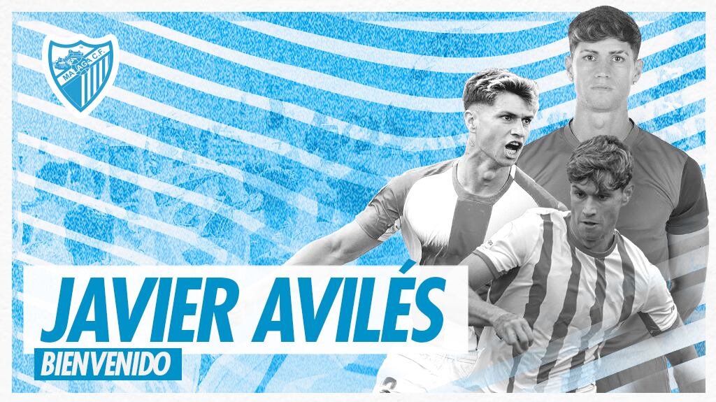 Así anunció el Málaga el fichaje de Javier Avilés