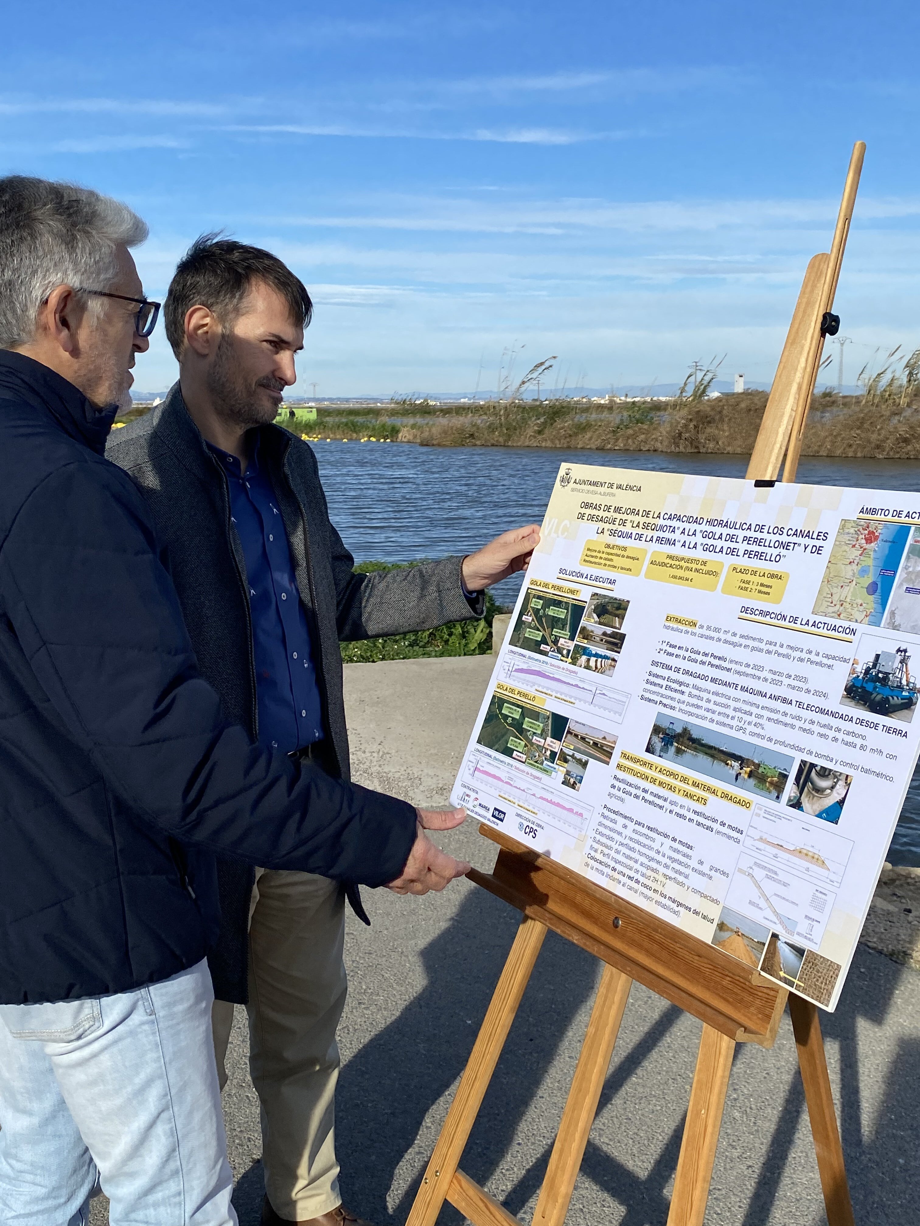 Comienza la mayor actuación de dragado en la Albufera de València de la última década