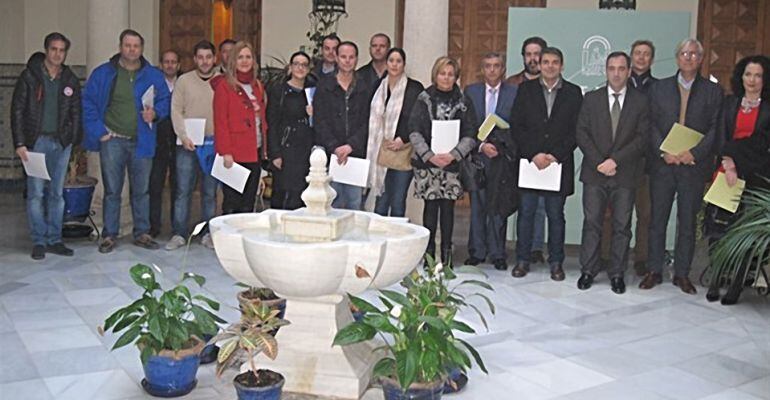 Beneficiarios del bono de Empleo Joven de una edición anterior.