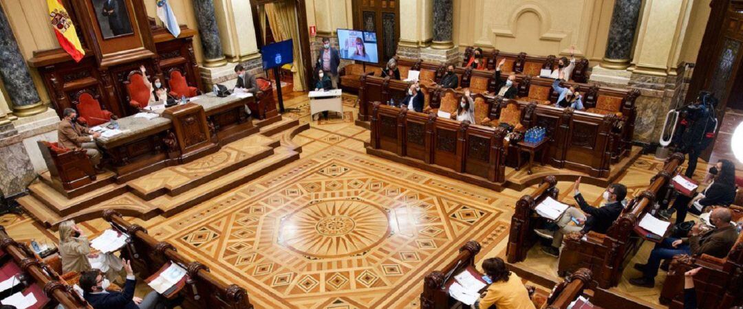 Pleno de A Coruña