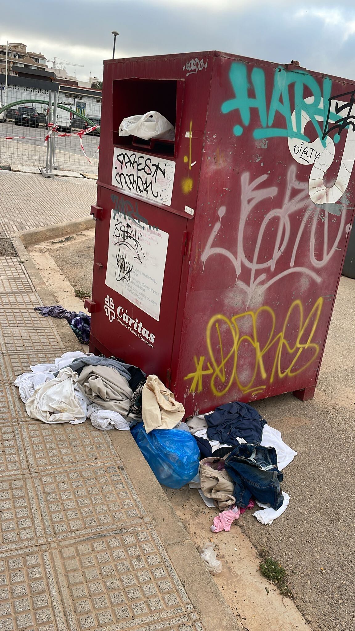 Basura en la ciudad de Ibiza (PSOE)